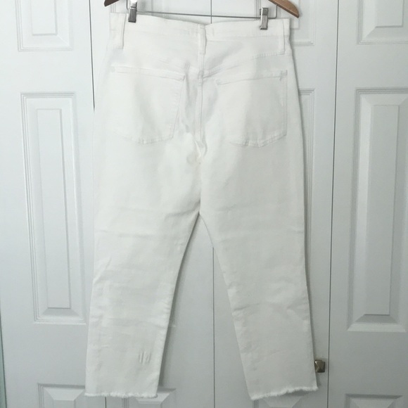 Madewell The High-Rise Slim Crop Boyjean Size 30 - Picture 6 of 11